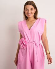 Camellia Jumpsuit/Bubblegum Pink
