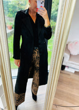 Stretch Leopard Trousers