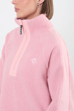 Mia Half Zip Fleece/Blush