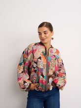 Print Bomber Jacket