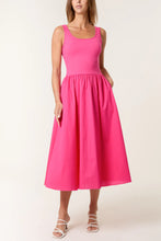 Luna Dress/Hot Pink