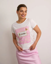 Satin Midi Skirt/Powder Pink