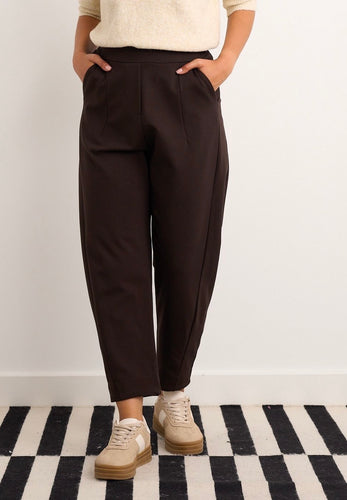 Barrel Brown Pull-On Trousers