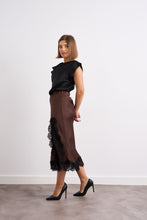 The Mocha Lace Midi