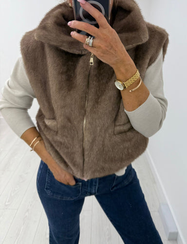 The Winter Luxe Gilet