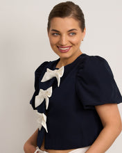 Bonnie Bow Top/Navy