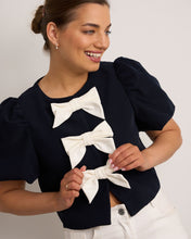 Bonnie Bow Top/Navy