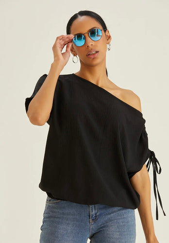 Kara Top/Black (Sample Sale)