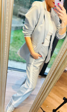 Sports Luxe Trouser Suit/Grey