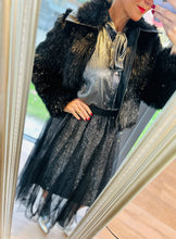 Tulle Sparkle Skirt/Black