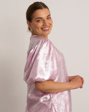 Maise Metallic Pink Top