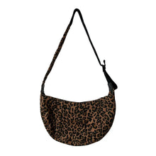 Brixton Cross Body Sling Bag - Leopard Print Brown/Small