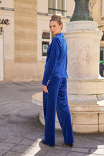 Emily Velvet Suit/Royal Blue