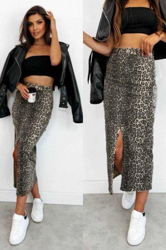 Leopard Skirt