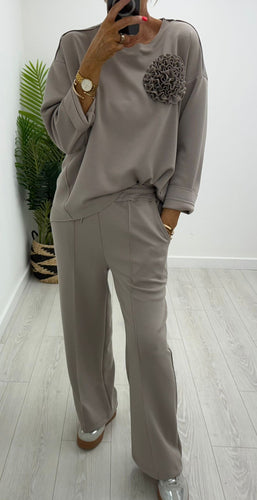 Taupe Luxe Loungewear Set