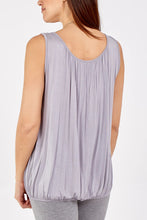 Essential Bubble Top With Necklace/Silver