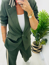 Sports Luxe Trouser Suit/Khaki
