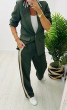 Sports Luxe Trouser Suit/Khaki