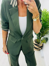 Sports Luxe Trouser Suit/Khaki