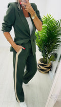 Sports Luxe Trouser Suit/Khaki