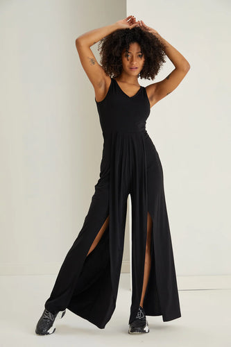 Split leg jumpsuit