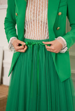 Tulle Maxi Skirt/Green - KC Dresses