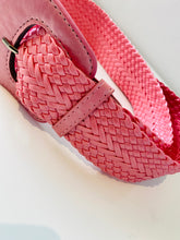 Pink Shimmer Woven Belt - KC Dresses