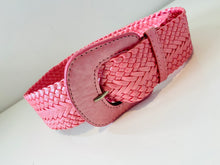 Pink Shimmer Woven Belt - KC Dresses
